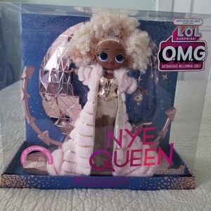 LOL Surprise Holiday OMG 2021 Collector Edition NYE Queen Fashion Doll NEW